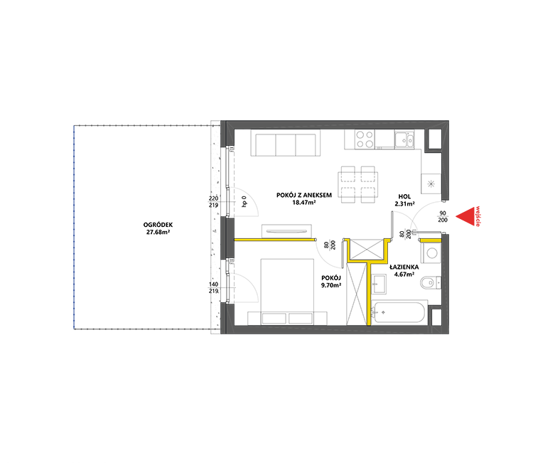 2 комнаты · 35,2 m² · Этаж 0 · Квартира 25