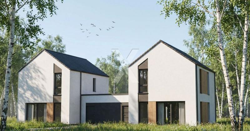 Nowoczesny dom pod Warszawą 112 m² | garaż | ogród 255 m²