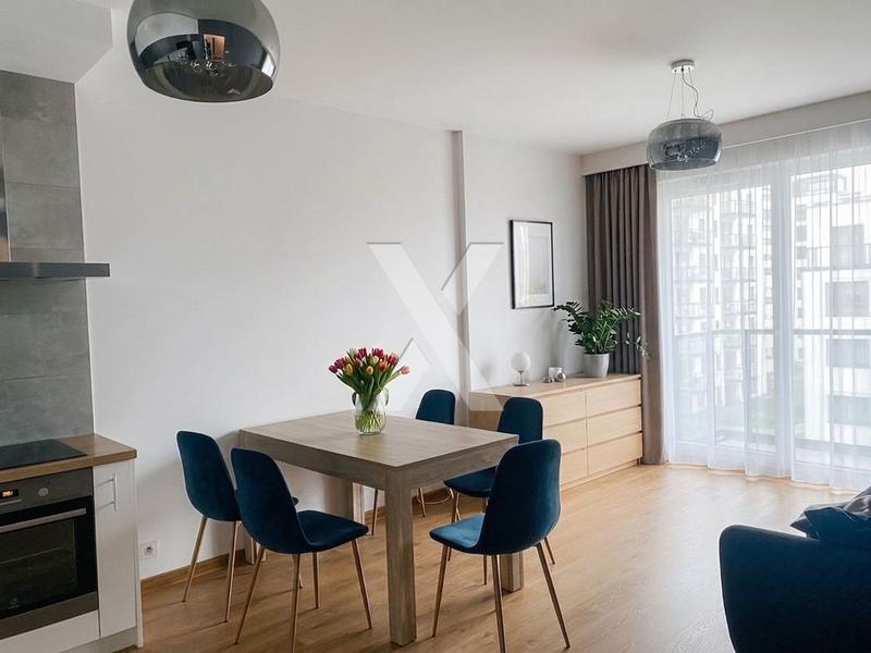 3 pokoje 68 m² z balkonem i garażem, Mokotów